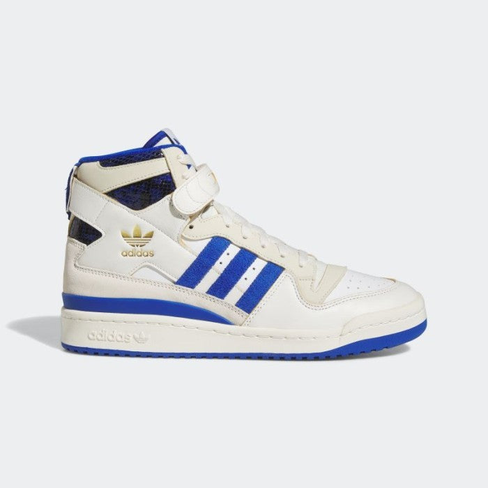 Adidas Forum 84 High White Core Blue Gold Metallic FZ6300 – BM - Main Image