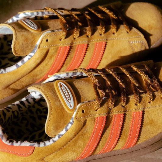 Adidas Campus 80s x XLARGE Mesa Solar Red Gum ORIGINAL GW3248