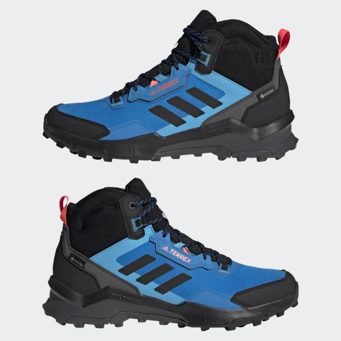 Adidas Terrex AX4 Mid Goretex Blue Rush Core Black Turbo GZ3003