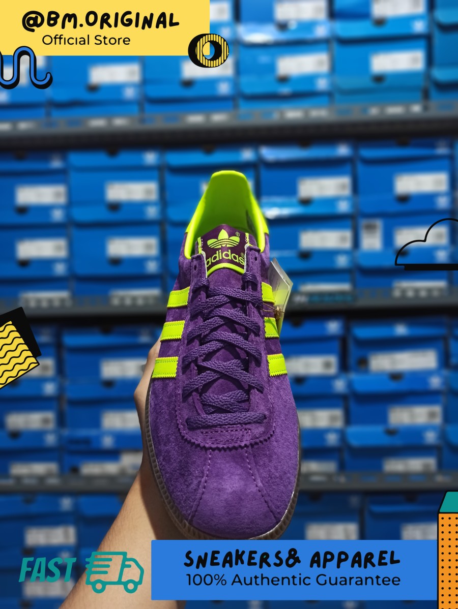 Adidas Athen OG Purple Lime Exclusive ORIGINAL GW1398