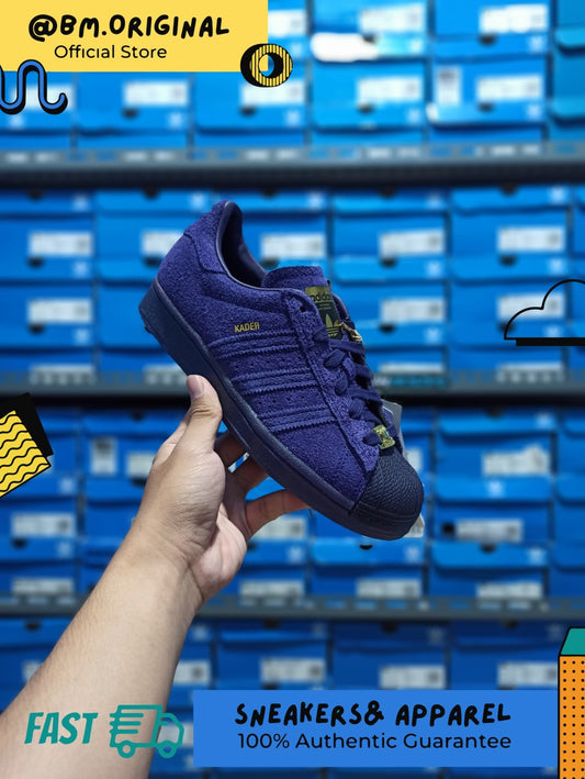Adidas Skateboarding Kader Sylla Superstar ADV Dark Purple Gold HP8865