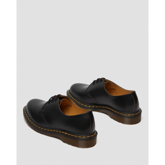 Dr Martens Vintage 1461 Black Quilon Made In England ORIGINAL 12877001