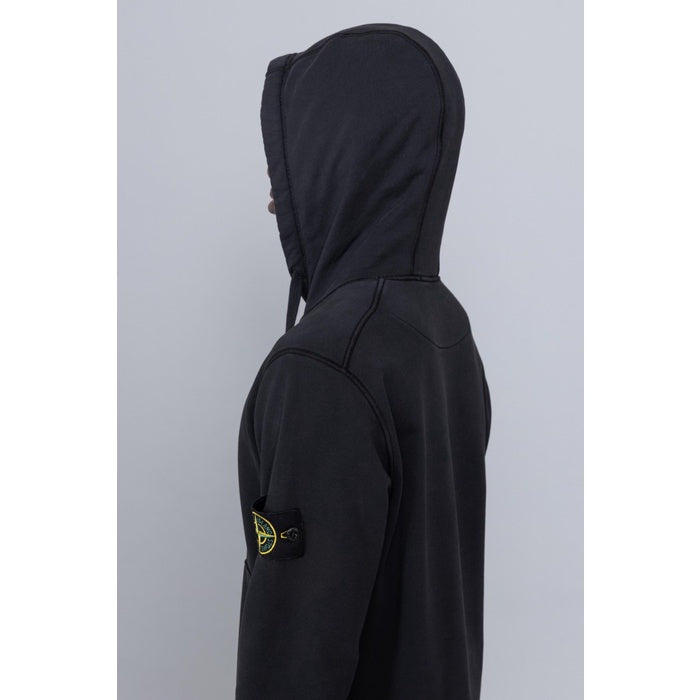 STONE ISLAND Hoodie Sweatshirt Black ORIGINAL 761564151 V0029