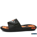 Adidas Adilette Reptossage Core Black Orange White ORIGINAL GX0877