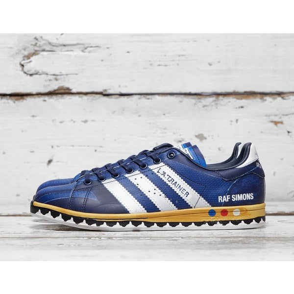 Adidas Raf Simons La Trainer Stan Smith Navy Silver ORIGINAL EE7951