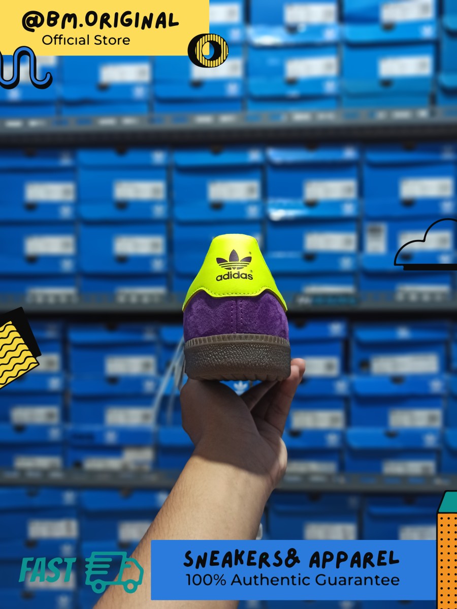 Adidas Athen OG Purple Lime Exclusive ORIGINAL GW1398
