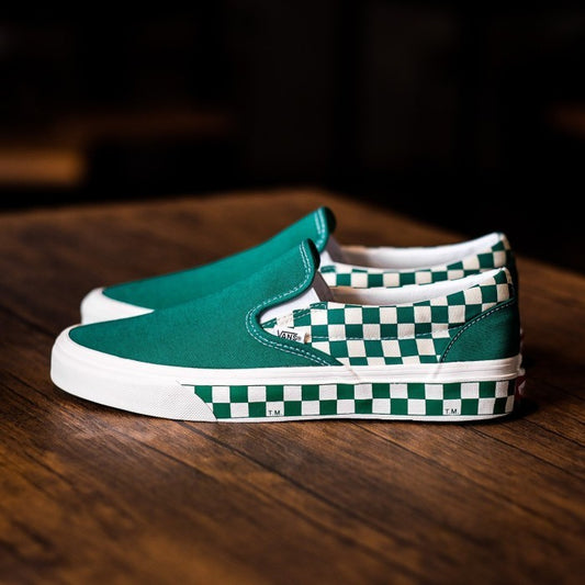 Vans Slip On Sidewall Ultramarine Green White