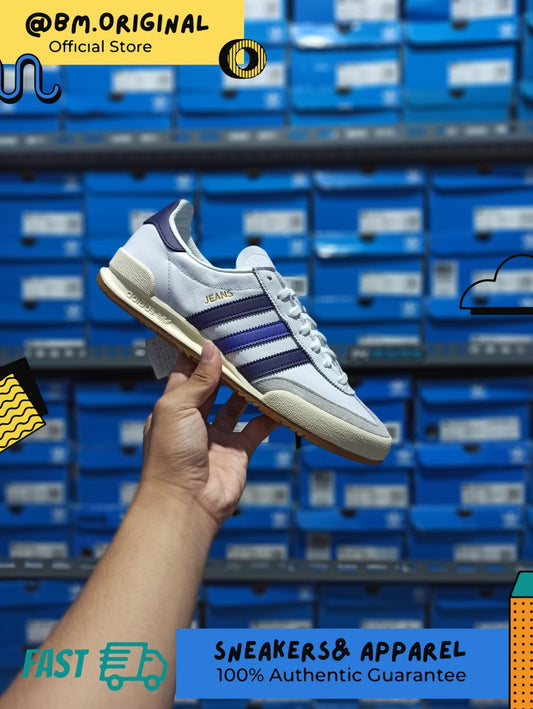 Adidas Jeans White Purple ORIGINAL GW5753