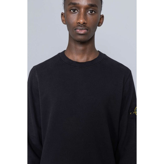 Stone Island Crewneck Sweatshirt Black ORIGINAL 761563051 V0029