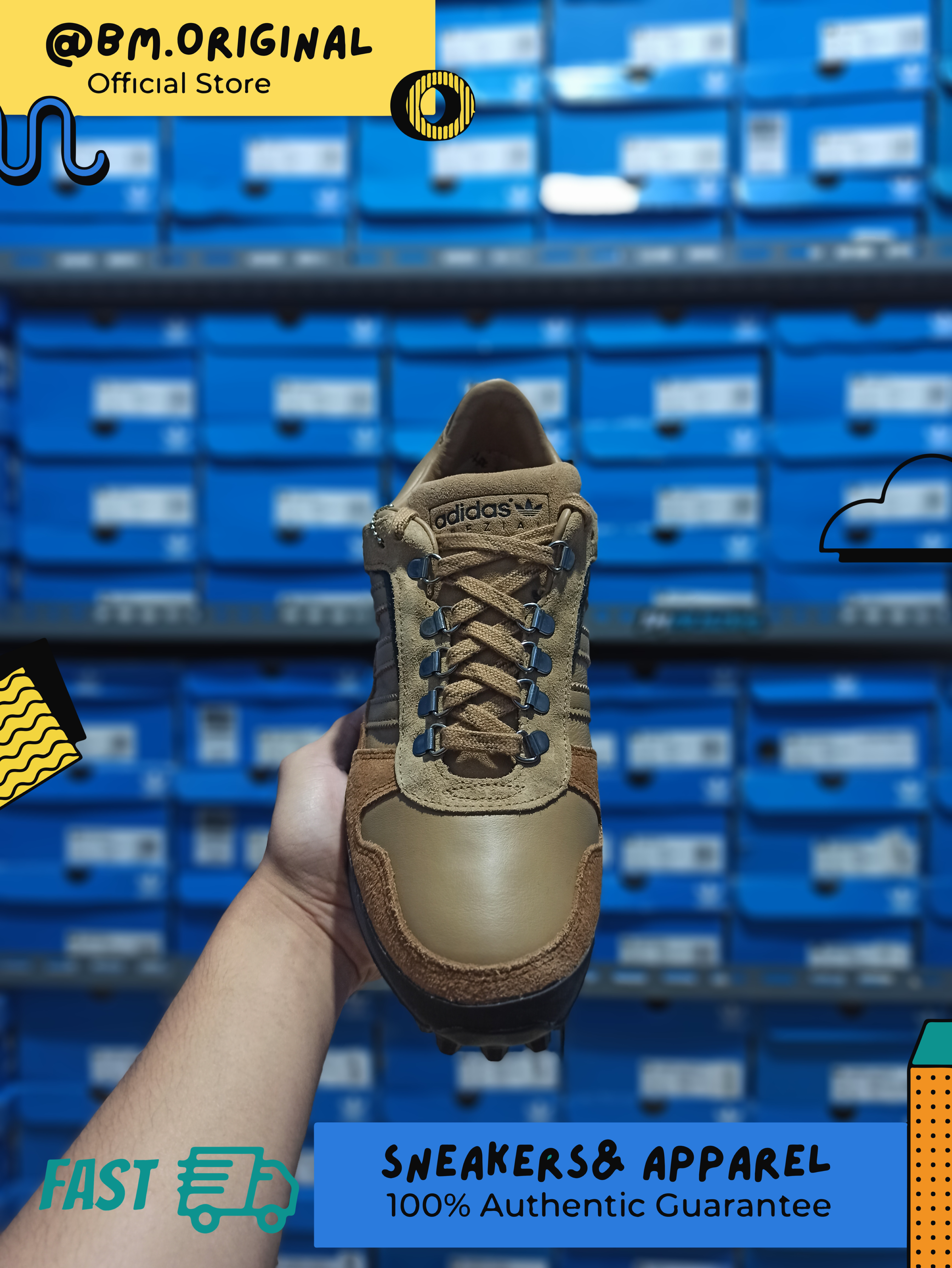 Adidas Hiaven SPZL Timber Cardboard Trace Olive HQ1133