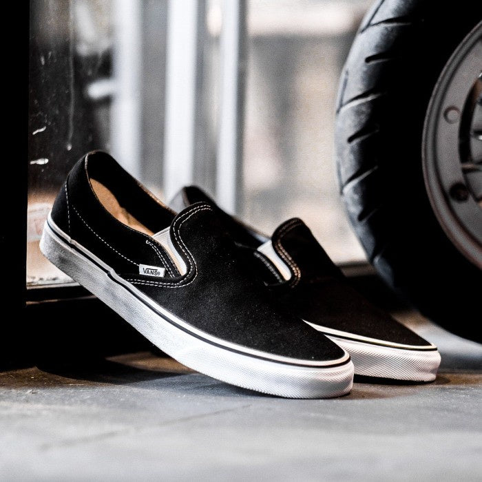 Vans Slip On Classic Black White Global ORIGINAL