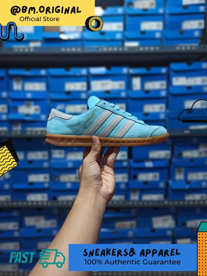 Adidas Hamburg OG Frost Blue Exclusive ORIGINAL M21039