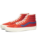 VANS VAULT OG SK8-HI LX GRENADINE POMPEIAN RED ORIGINAL VN0A4BVBXEN