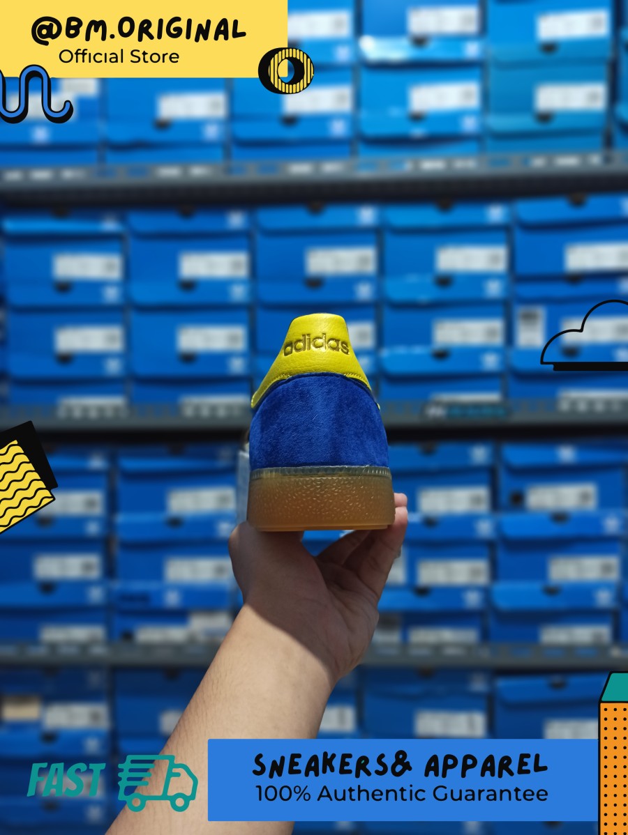 Adidas Handball Spezial Blue Yellow CW Stockholm Exclusive