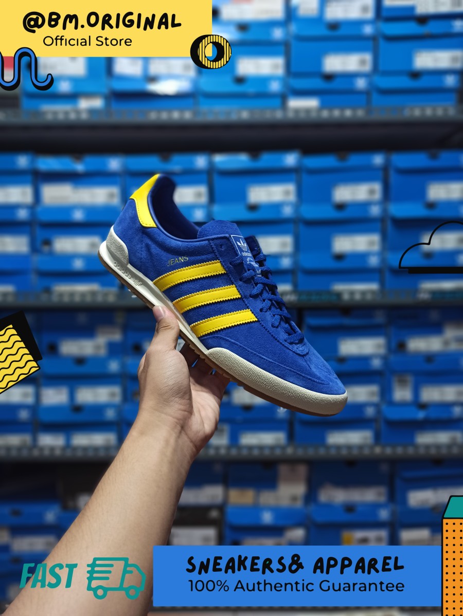 Adidas Jeans MK II Blue Yellow Exclusive ORIGINAL