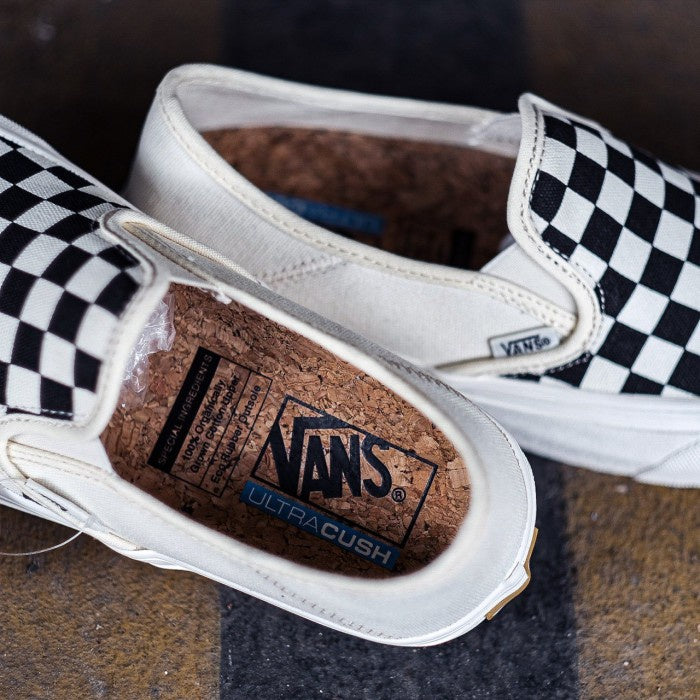 Vans ECO Theory Slip On SF Checkerboard Black / White ORIGINAL