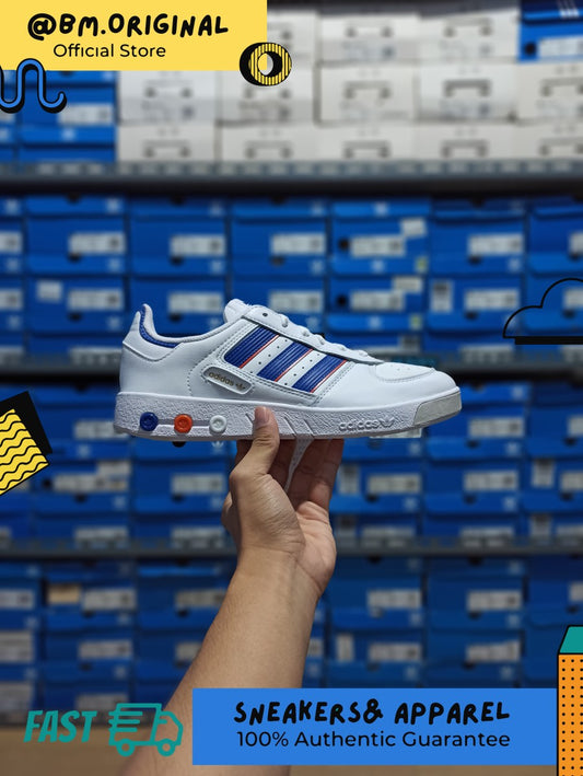 Adidas G.S. Court White Blue Orange GX9449
