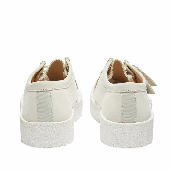 CLARKS ORIGINALS WALLABEE CUP WHITE NUBUCK