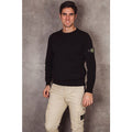 Stone Island 540B2 Crewneck Sweater Black ORIGINAL