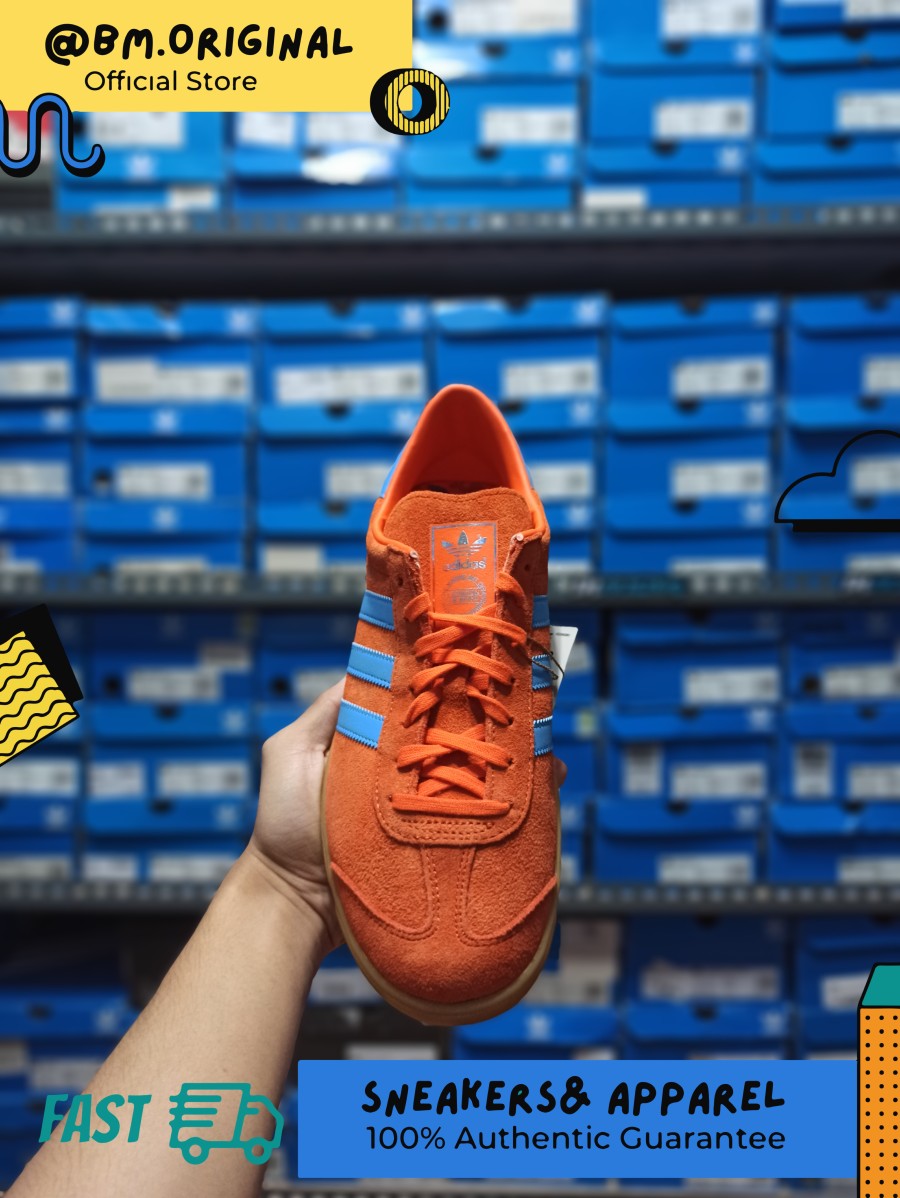 Adidas Hamburg OG Teal Orange Blue Aqua Exclusive ORIGINAL