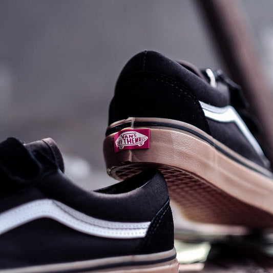Vans Oldskool Velcro Classic Black / Gum ORIGINAL
