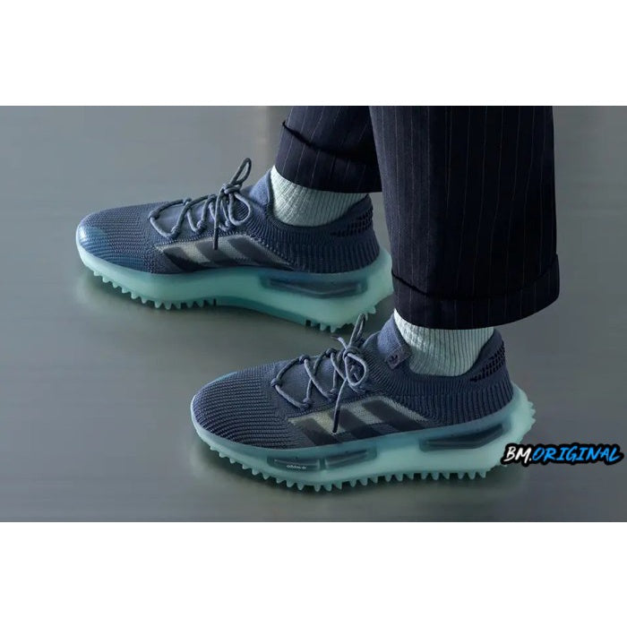 Adidas NMD S1 Grey Green Glow ORIGINAL GZ9233