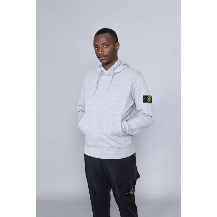 Stone Island Sweatshirt Hooded Melange Grey