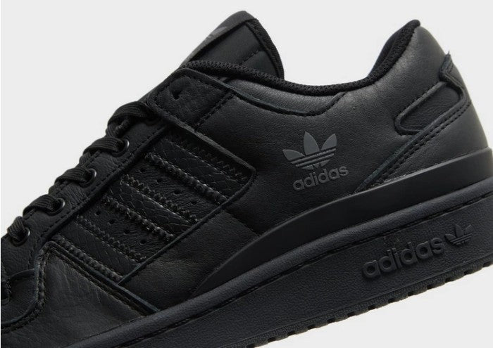 Adidas Forum 84 Low All Black Triple Black Leather Exclusive ORIGINAL