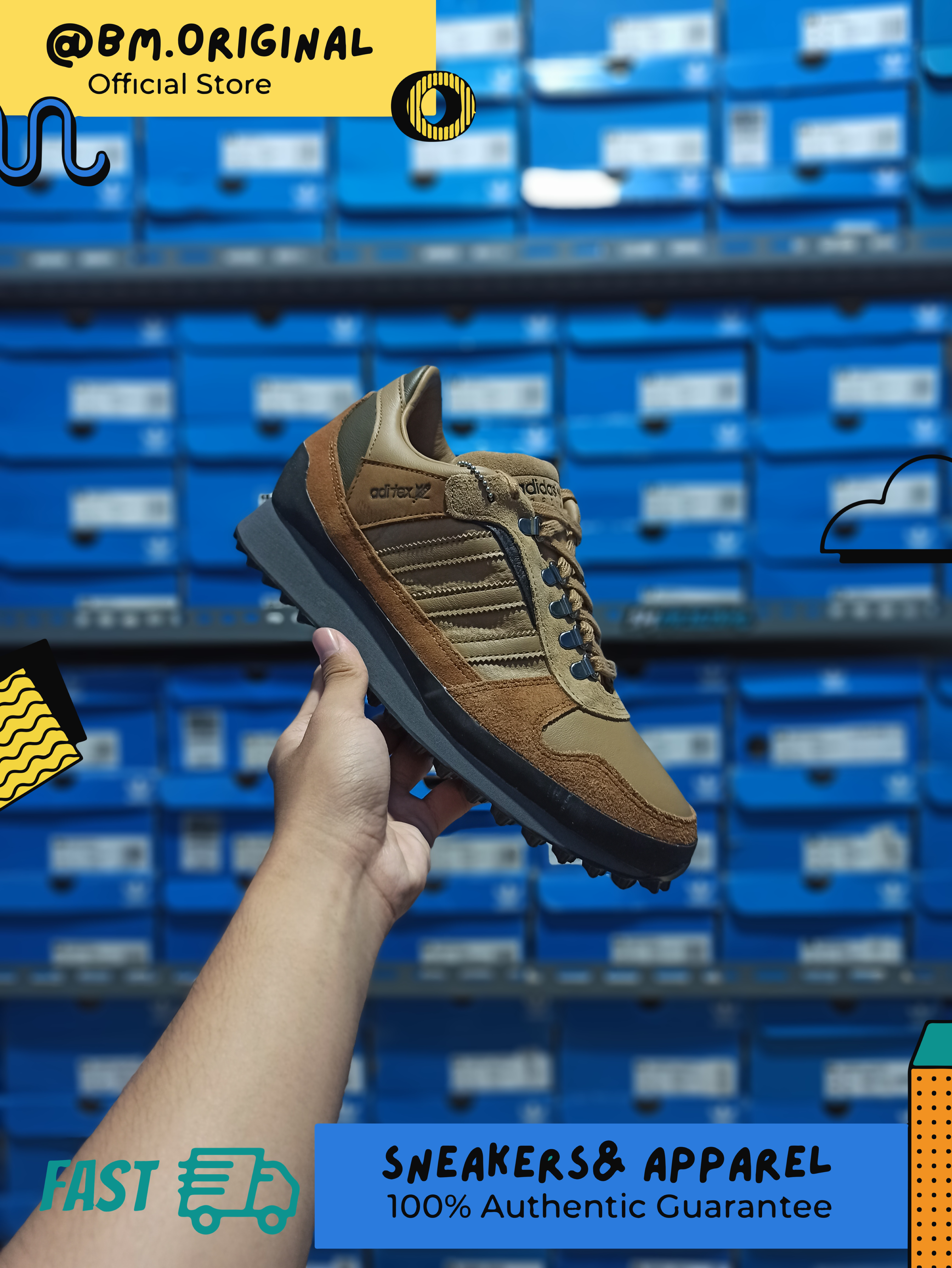 Adidas Hiaven SPZL Timber Cardboard Trace Olive HQ1133