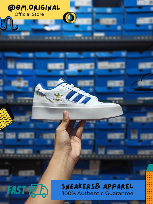 Adidas Forum Bonega Cloud White Royal Blue Gold ORIGINAL GX4414