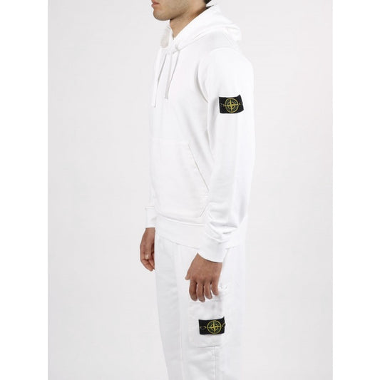 STONE ISLAND HOODED SWEATSHIRT WITH LOGO TAG ORIGINAL 761564151 V0001