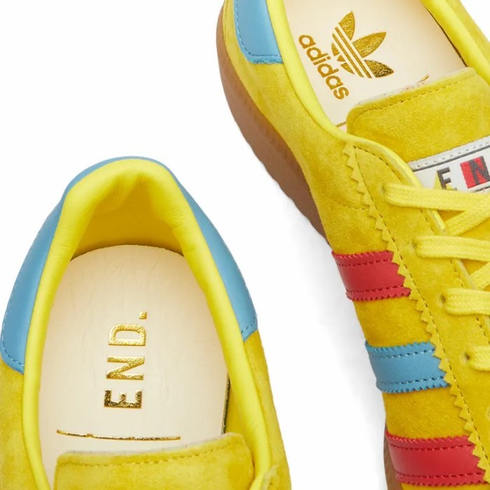 Adidas End Bermuda Team Yellow Gum HP9393