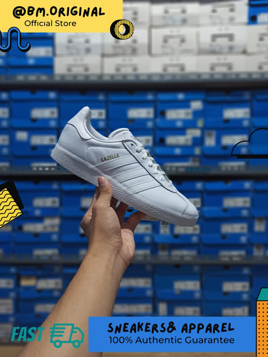 Adidas Gazelle Full White Leather ORIGINAL BB5498