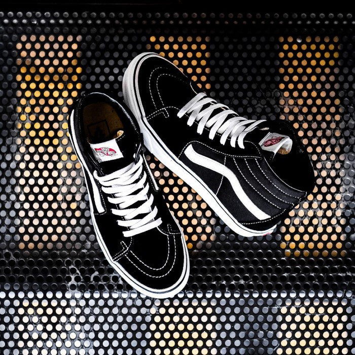 Vans SK8 Hi Classic Black White ORIGINAL