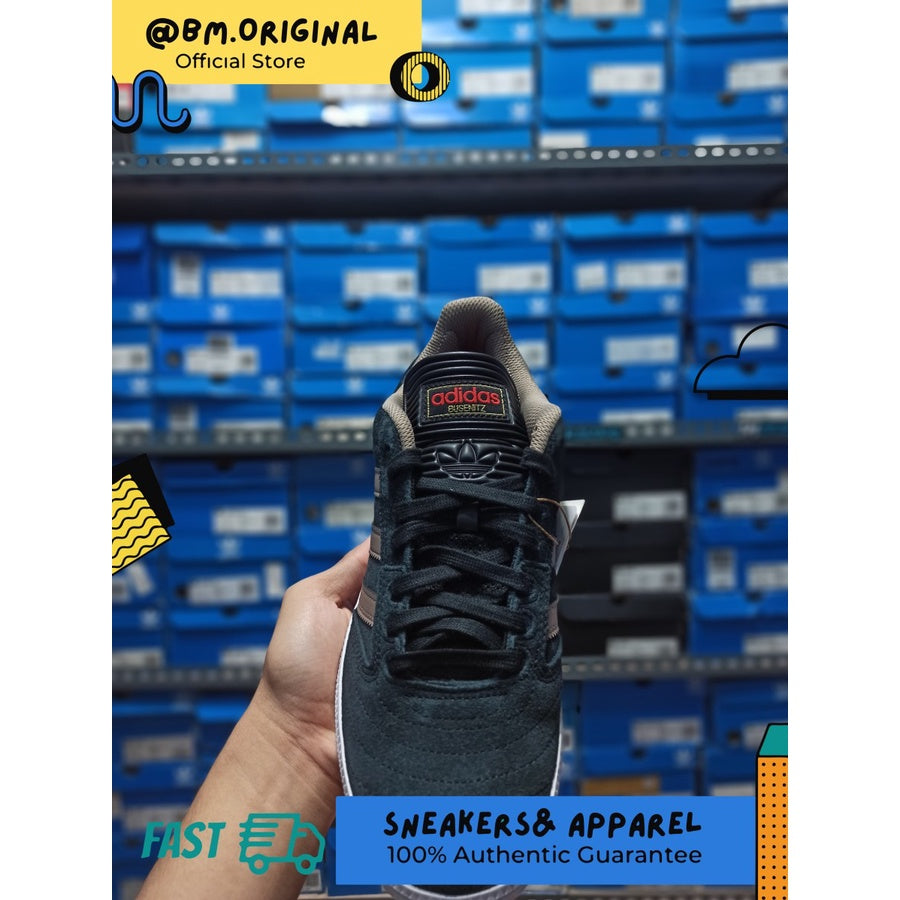 Adidas Busenitz Pro Skateboarding Black Chalky Brown ORIGINAL GW3185