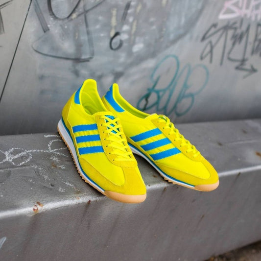 Adidas SL 72 Yellow Bright Blue G58116