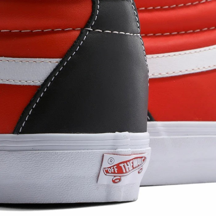VANS VAULT UA SK8-HI REISSUE LX BLACK, ORANGE WHITE VN0A4BVHA0G