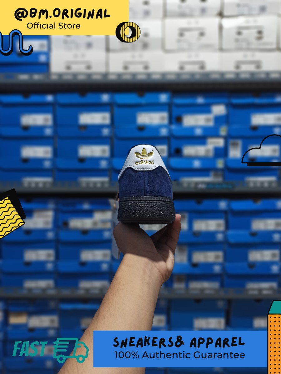 Adidas Munchen Edge Deep Blue Soft Red OG Exclusive ORIGINAL