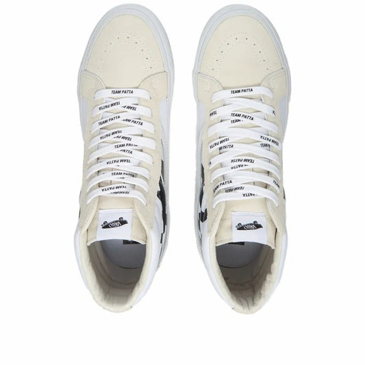 VANS VAULT X PATTA UA SK8-HI REISSUE LXWHITE BLACK VN0A4BVH5WW