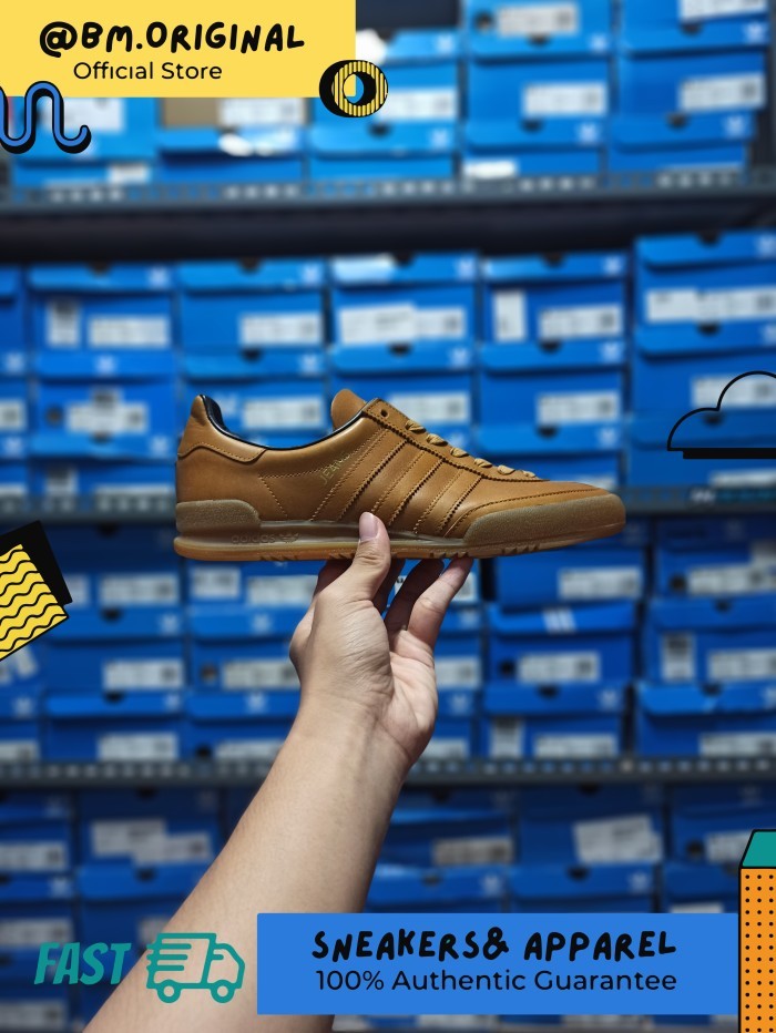 Adidas Jeans MK II Low Brown Leather ORIGINAL BB5273