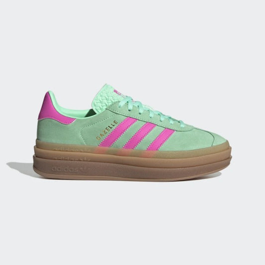 Adidas Gazelle Bold Pulse Mint Screaming Pink Gum M2 H06125