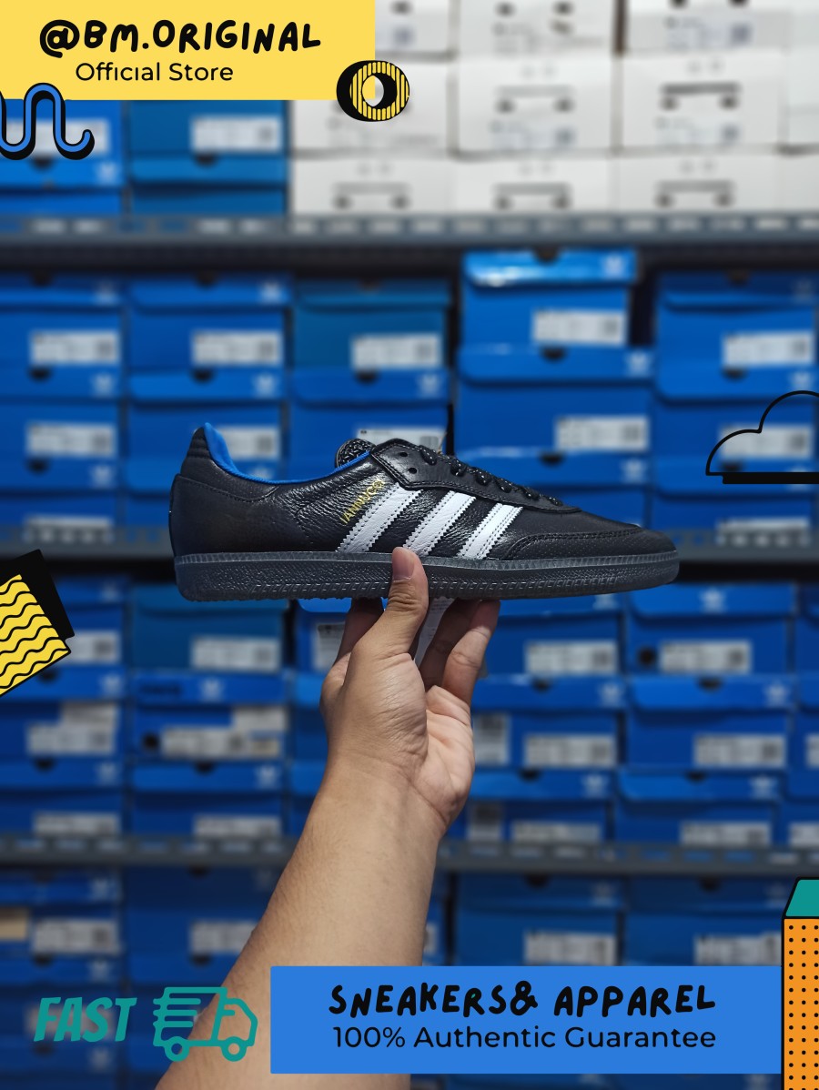 Adidas Samba ADV RYR Core Black White Bluebird ORIGINAL GY6941