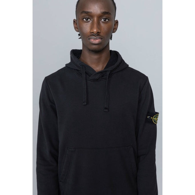 STONE ISLAND Hoodie Sweatshirt Black ORIGINAL 761564151 V0029