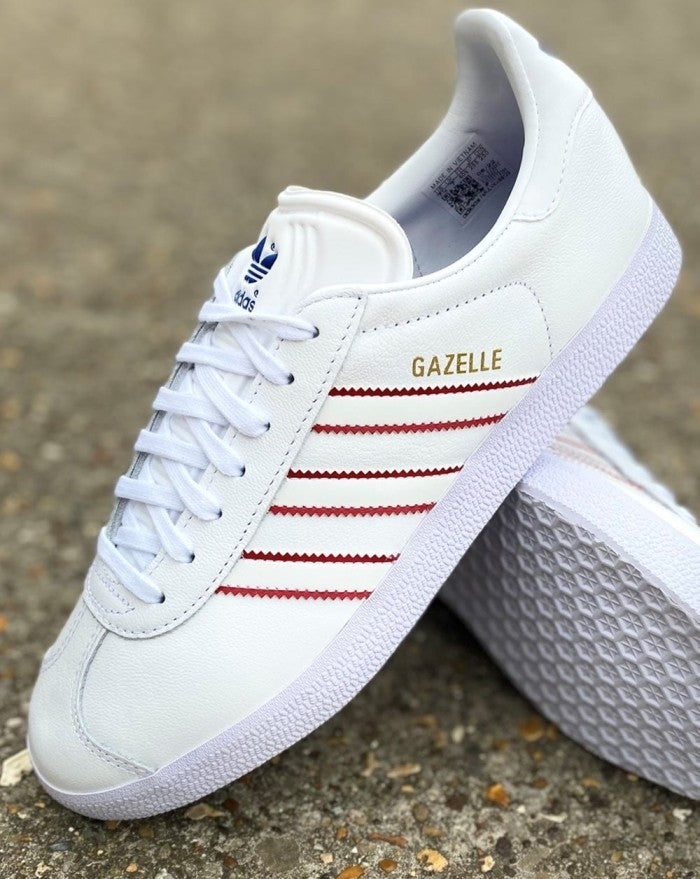 Adidas Gazelle Cloud White Team Power Red ORIGINAL GX9882