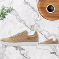 Adidas Gazelle OG Tan Whitesole Gold Metallic ORIGINAL
