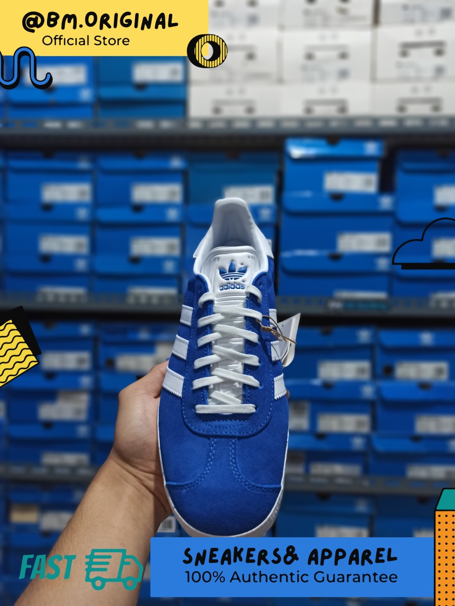 Adidas Gazelle Blue White ORIGINAL EF5600