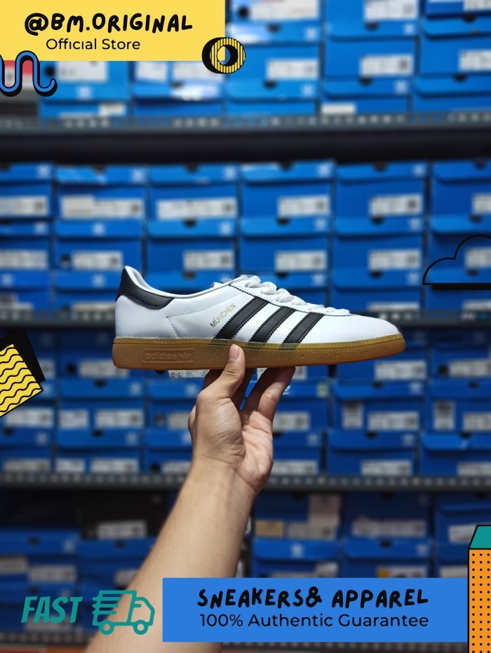 Adidas Munchen White Core Black ORIGINAL BB2778