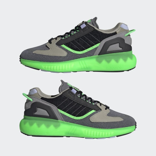 Adidas ZX 5K Boost Grey Three Core Black Original GV7701