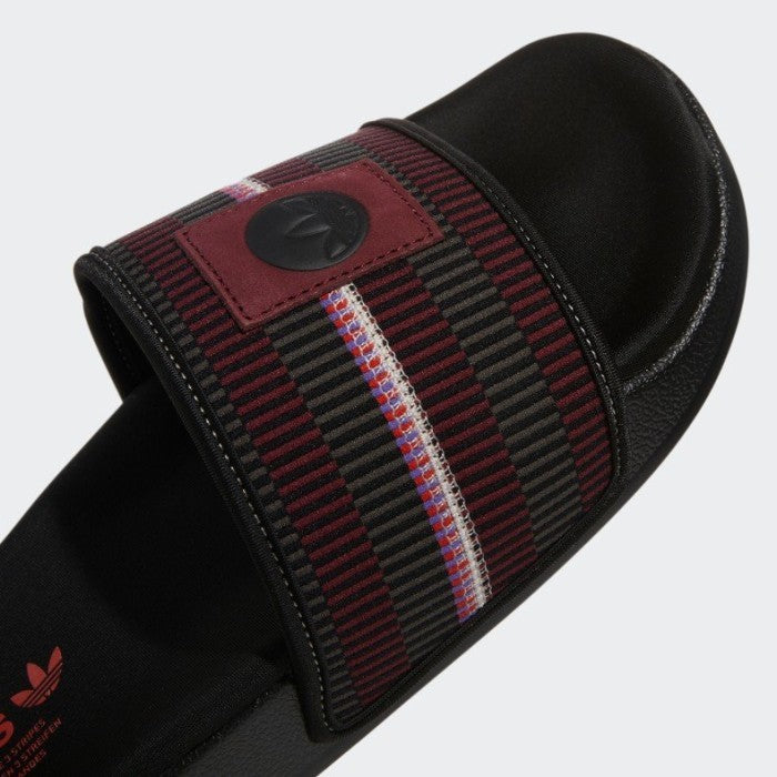 Adidas Adilette Patchwork Black Purple Shadow Olive ORIGINAL HP5358