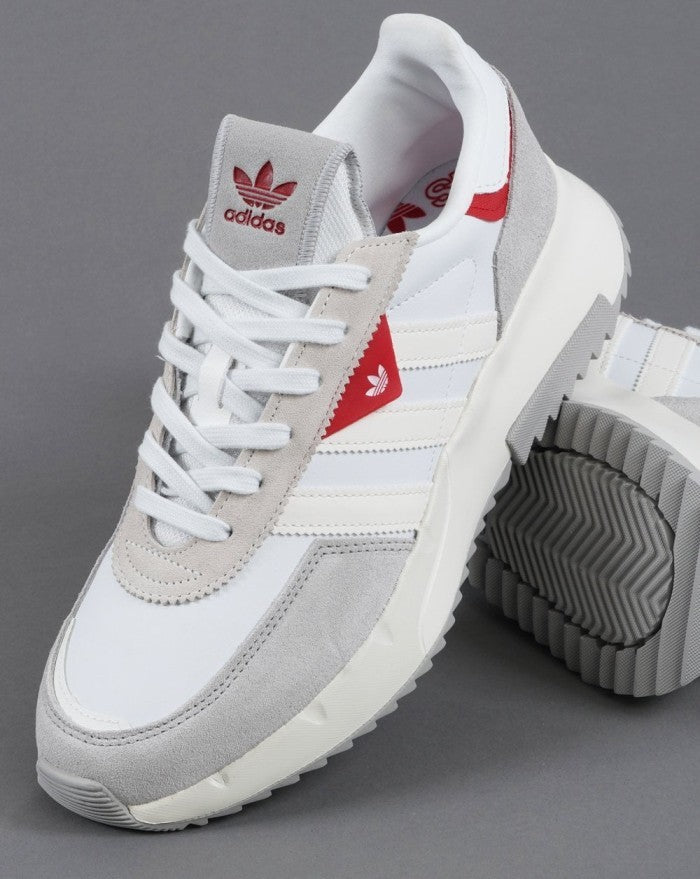 Adidas Retropy F2 White Fresh Red HQ1897